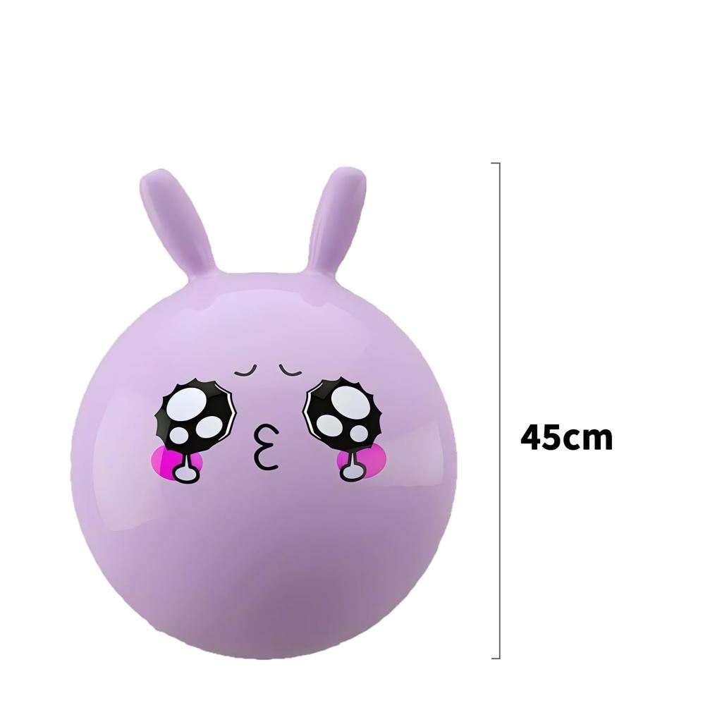 MIR Hopping Ball Balance Ball Jumping Toy for 3-Year-Olds, Boys and Girls, Baby Rabbit Design, Sensory Integration Training, Indoor Play, Birthday Gif