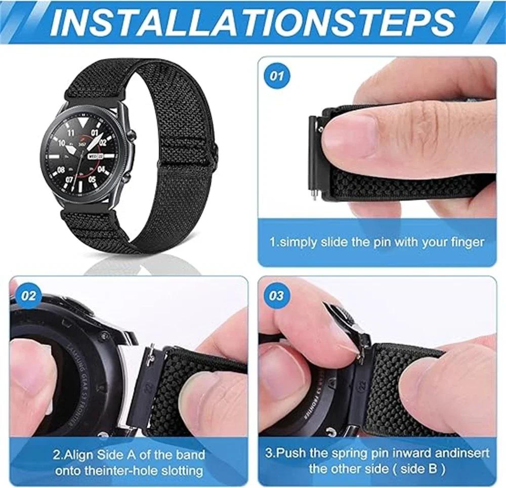 Braided Loop Strap For Polar Vantage V3 M2/M Grit X Pro Titan Band Polar Ignite 3 2 Unite Pacer Belt Nylon 20mm 22mm Bracelet