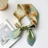 70cm Versatile Fashionable Mulberry Imitation Silk Scarf for Middle-Aged & Elderly - Summer Neck Protection