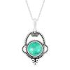 Natural Turquoise Pendant10 Mm Round Shape Turquoise Gemstone Handmade Teardrop Gifted Pendant