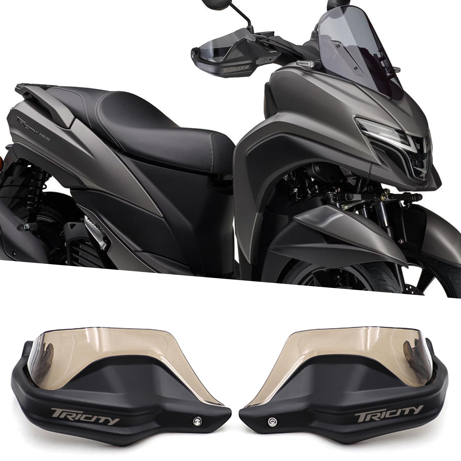 

KAGEFUNE For Tricity 155 125 TRICITY155 TRICITY125/ABS 2025 Motorcycle Hand Guard Hand Guard Windshield