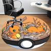 1pc Poke Ball Pokémon Charmander Office Round Area Rug,  Under Office Chairs Bedroom Living Room Home Decor a092