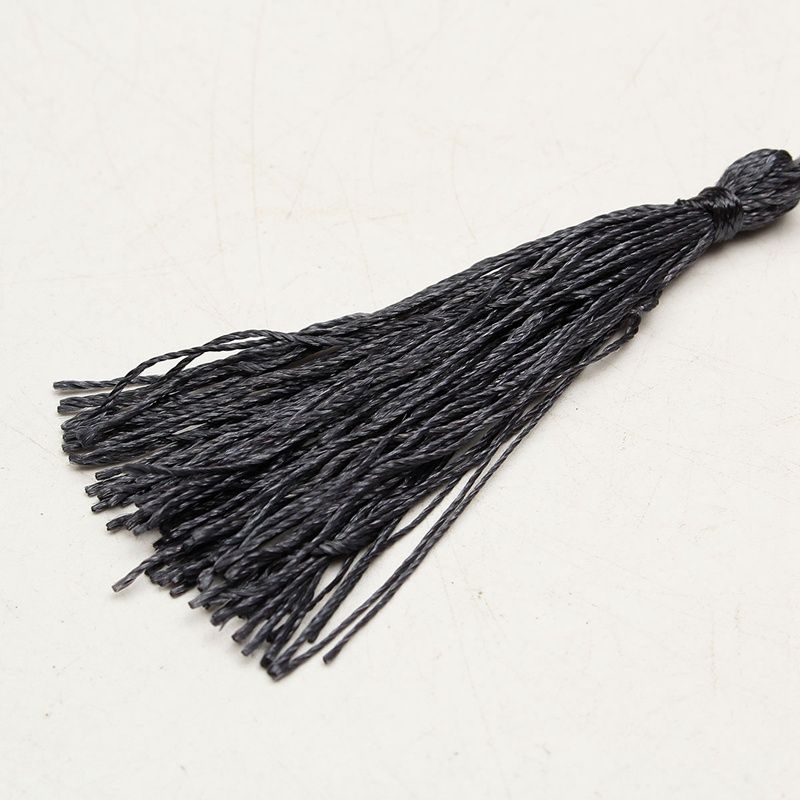 17 * 11 cm chinesischer Stil Lotus Vintage-Notizbuch mit Quaste Blank Kraft Tragbarer Mini-Notizblock zum Basteln