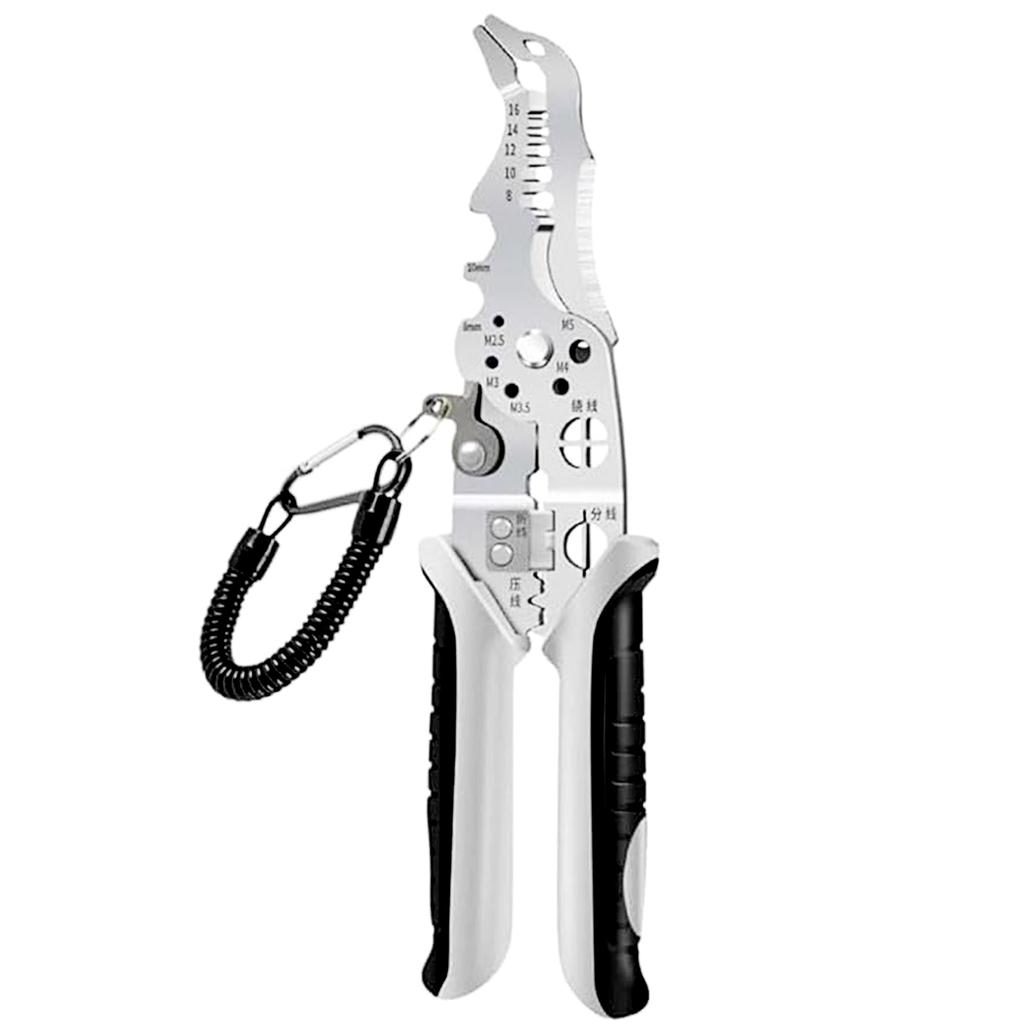 Essentieller Elektriker Abisolierer Abisolierwerkzeug für verschiedene Aufgaben für Elektriker Bequemes Abisolieren