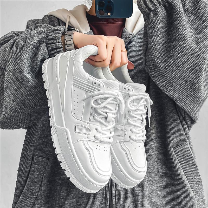 

Новая мужская обувь маленькие белые туфли повседневная спортивная обувь 44