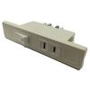 Panasonic Furniture Mini Switch Outlet White WF2049W