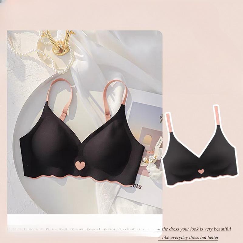 

Женская летняя тонкая модель, большая грудь показывает маленькую грудь, собирает, поддерживающее молоко, красивая спина без следов, нижнее белье XL чёрный