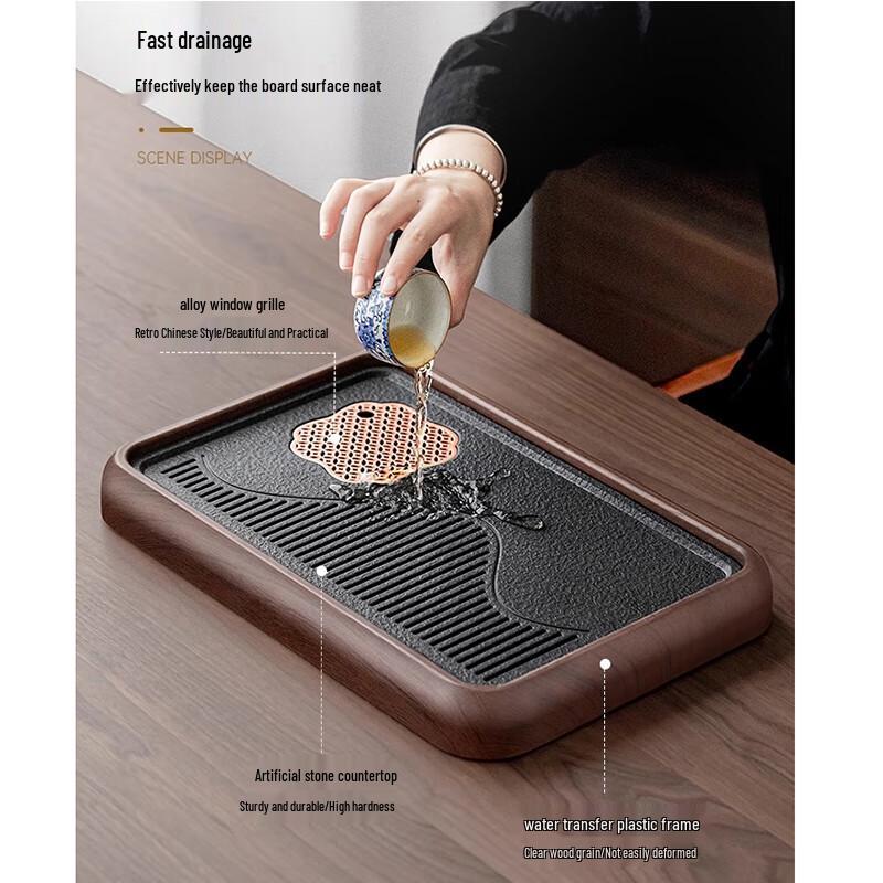 Wo Ding Blue & White Ru Kiln 12-Piece Tea Set with Evergreen Pot