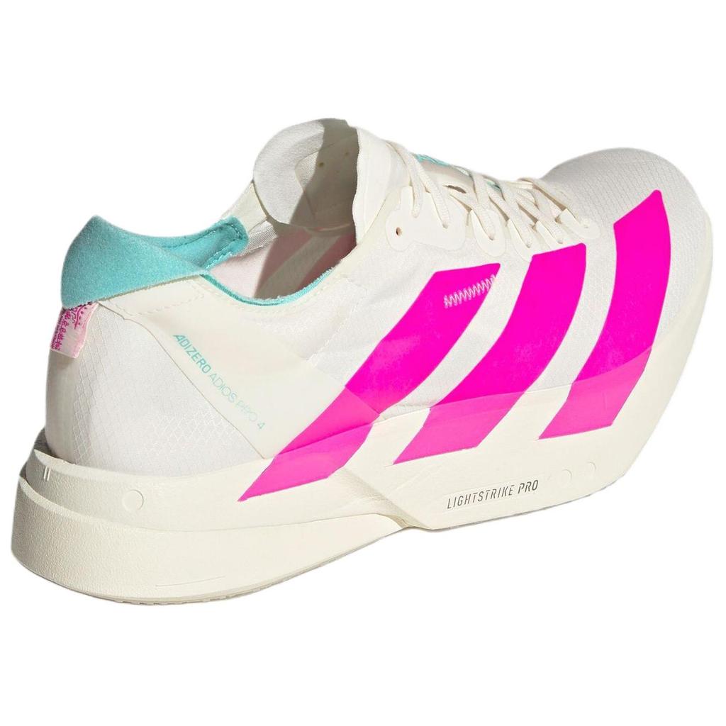Adidas Adizero Adios Pro 4 Limited Edition Carbon Pillar Comfortable Durable Marathon Racing Running Shoes Men Running Shoes White Bright-Pink KJ3873