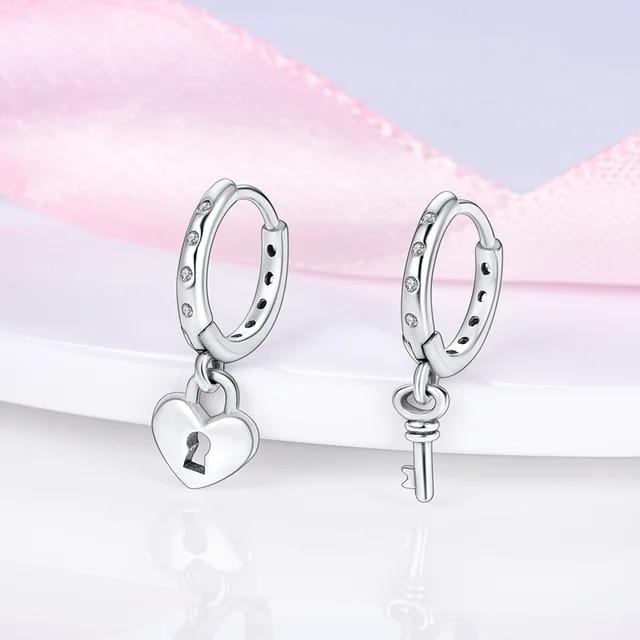 Argent 925 Étoile Soleil Papillon Carotte Lapin Fleurs Colorées Luxe Original Mode Boucles d'Oreilles Fille Bijoux de Fête Cadeau Puce d'Oreille
