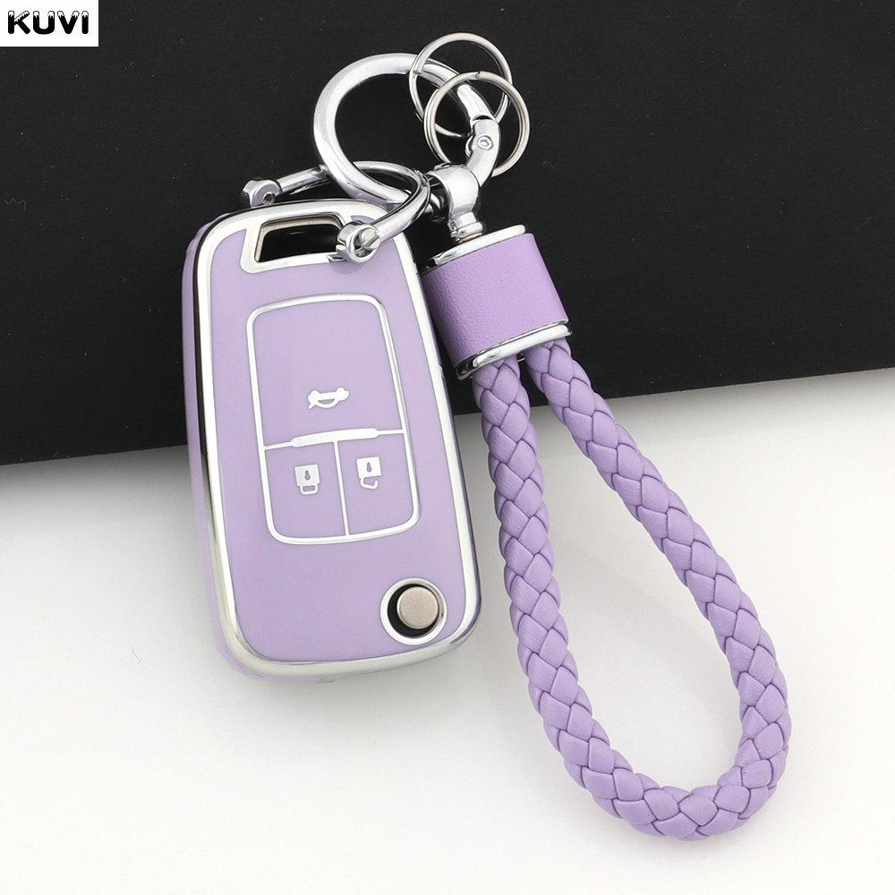 Tpu Auto Flip Key Fob Cover Case Housing Fit For Chevrolet Cruze Aveo Trax Sail Malibu Captiva Opel Vauxhall Astra J Corsa Insignia Mokka