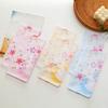 3Pcs/Pack Hand Towel Bandannas 43x43CM Japanese Style Cotton Women Wedding Party Ladies' Cherry Blossom Handkerchiefs