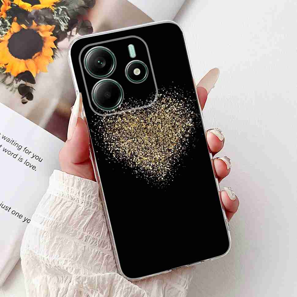For Xiaomi Redmi Note 14 5G Case New Design Flowers Soft Silicone TPU Cover For Redmi Note 14Pro note14 Pro 5G 6.67" Bumper Bags