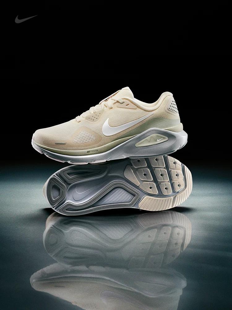 Nike Women's Road Running Shoes for Spring with Breathable Design - NIKE STRUCTURE 26 IO9917