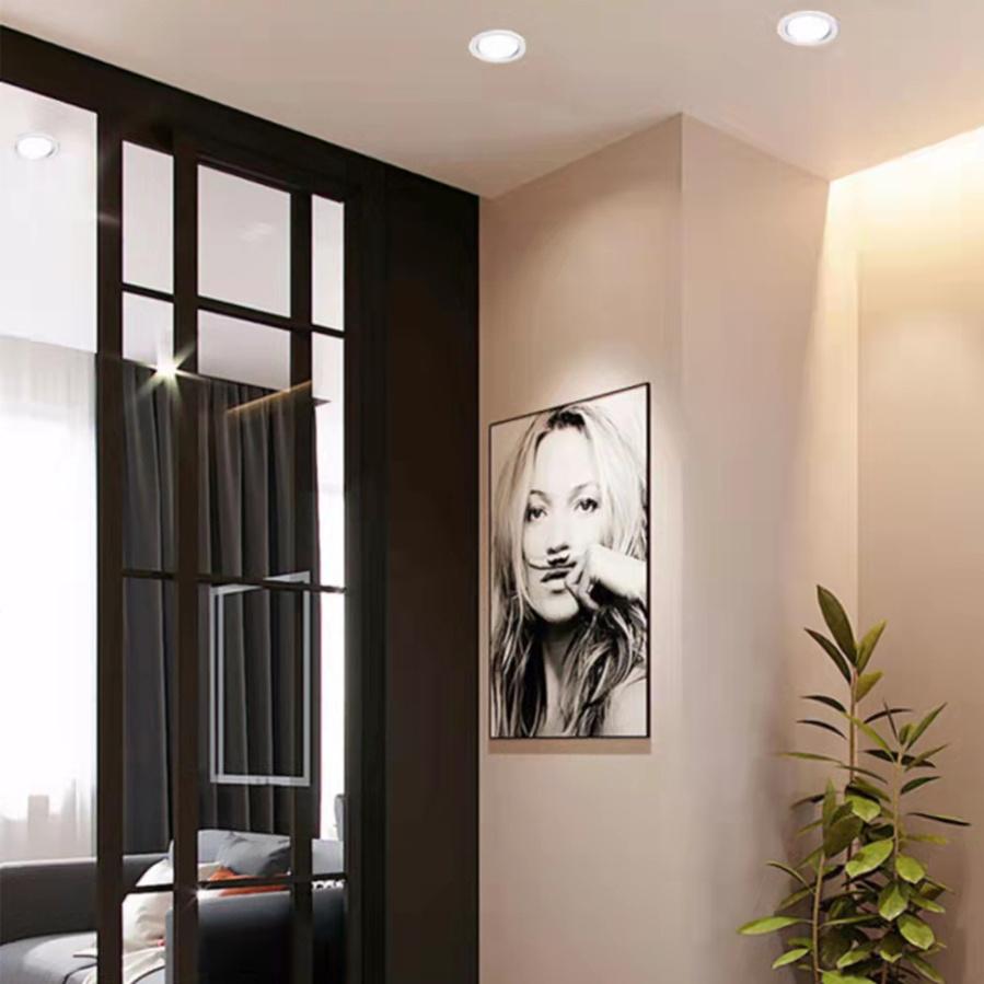 5W/7W/9W LED Radar Sensing Ceiling Lamp Downlights For Bathroom Stairs Balcony AC220V With Intelligent Radar Sensor Lighting