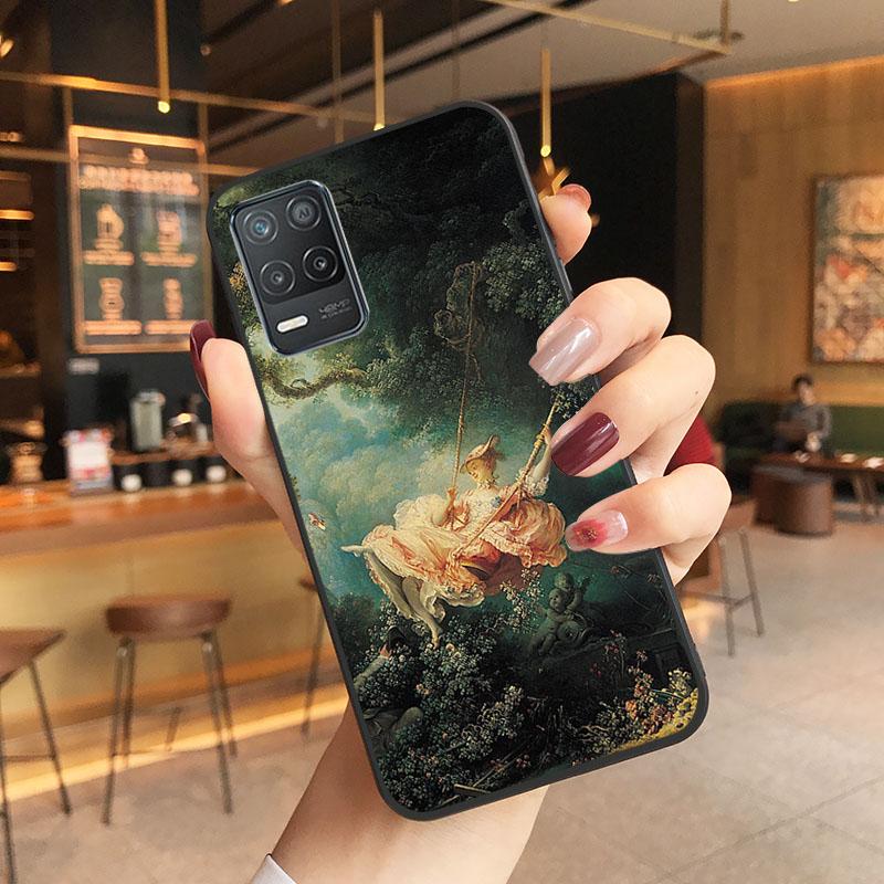 Renaissance art Paint Phone Case for OPPO Realme 8 7 6 6i C3 C21 C21Y C11 X3 SuperZoom A94 A74 A91 A53S A54
