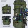 Fishing Gear Storage Backpack Fishing Tackle Backpack with Rod Holder for Travel Hunting Biking