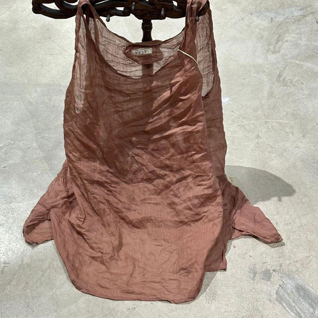 Johnature Žena letní vintage jednobarevná vesta módní čínský styl ležérní retro osobní topy