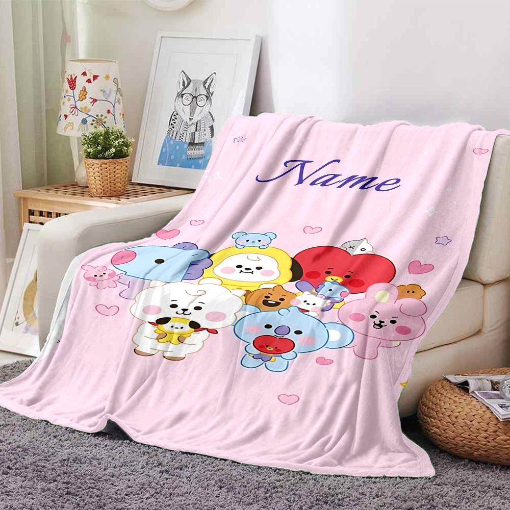 Custom Name "Night Ops: Shadow Warrior" Blanket for Couch & Bed, Plush Cozy Fuzzy Blanket Super Soft & Warm Blankets for Fall and Winter. 0908201