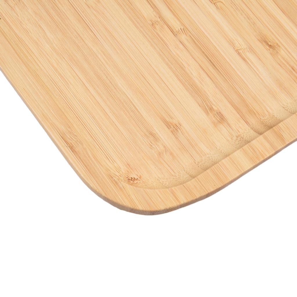 Kitchen Square Bamboo Serving Tray Tableware Tray Long Lasting Durability
