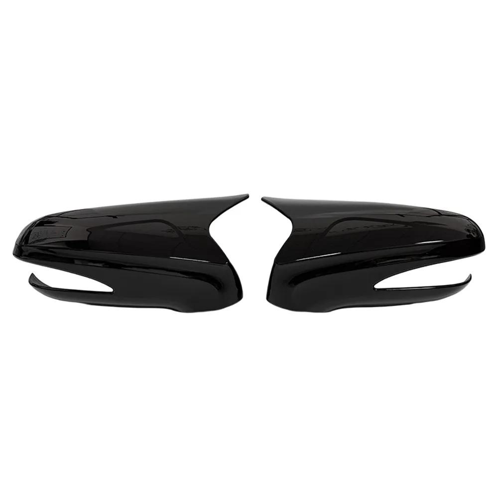 For LHD Lexus IS250 IS350 ES350 LS 2006-2012 US Version ABS Car Side Mirror Cover Wing Cap Exterior Door Trim Adhesive Sticker