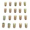 20 Pcs Brake Line Nuts Fittings M10 X 1mm Metric Brake Line Invert Flare Fittings For 3/16 Inch Brake Line Tube