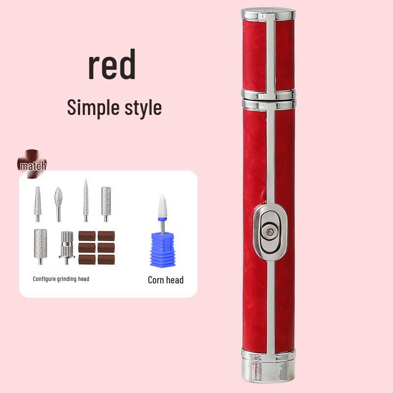 Tragbare elektrische Nagel Schleif- und Poliermaschine für Maniküre und Entfernung abgestorbener Haut