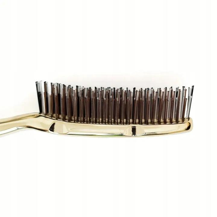 Szczotka Do Włosów I Skóry Głowy Pielęgnująca Scalp Brush Japońska Złota