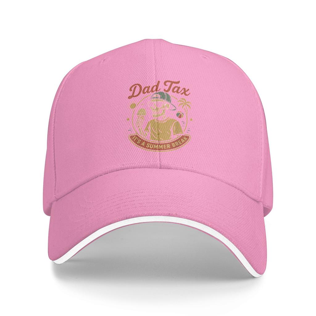 Summer Dad Tax Its a Summer Break Baseball Cap Retro Summer Vacation Dad Camping Sun Trucker Hat Couple Women Baseball Caps