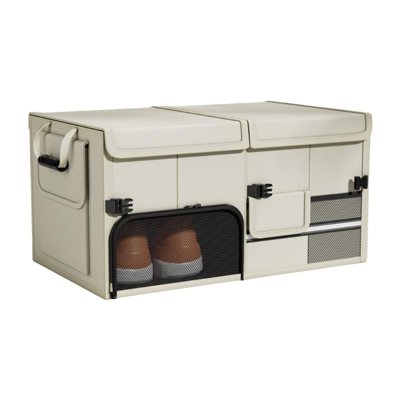 Car Organizers Foldable Storage Bin Trunk Organizers Glove Compartment Box for Efficient Space Saving and Organization