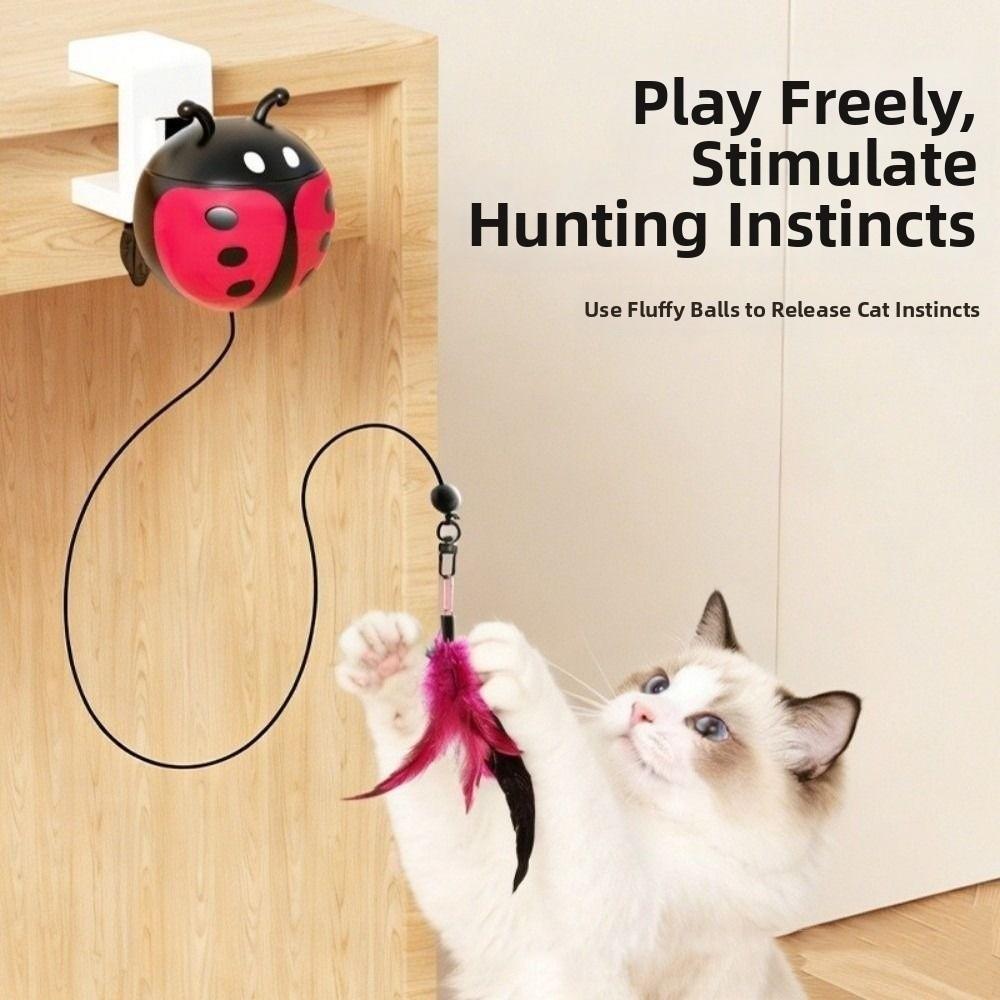 Retractable Automatic Lifting Cat Toy Creative Electric Lifting Pet Toy Cat Supplies