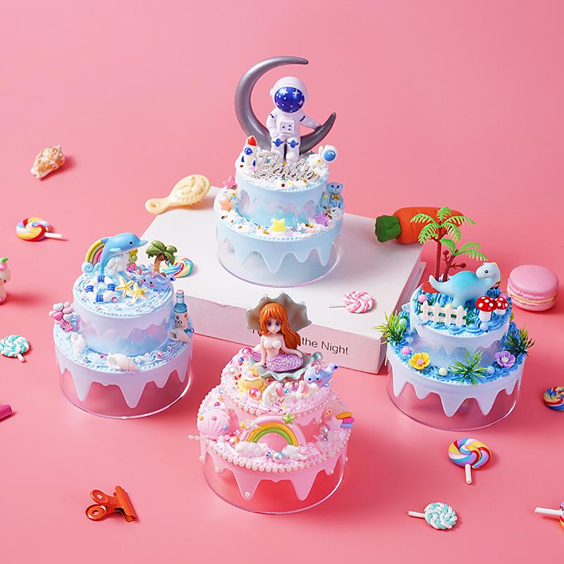 

Creative DIY Cake Storage Box for Kids - Handmade Parent-Child Birthday Ornament