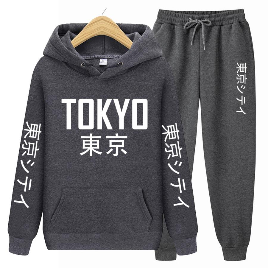 Conjunto de 2 peças de manga comprida feminina com capuz e calça de moletom terno feminino moletom de lã com capuz calças de corrida