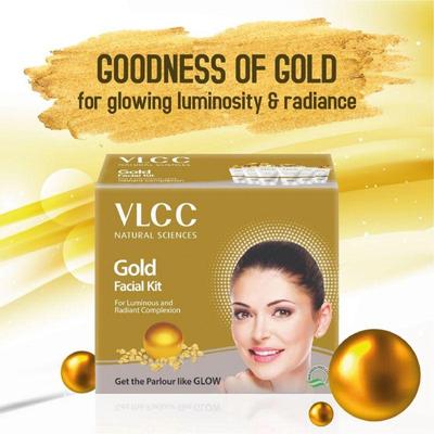 VLCC Natural Sciences Gold Facial Kit, 60g