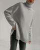 013 Women's Hot-Selling Loose Knit High-Neck Sweater for Autumn/Winter, European and American Style