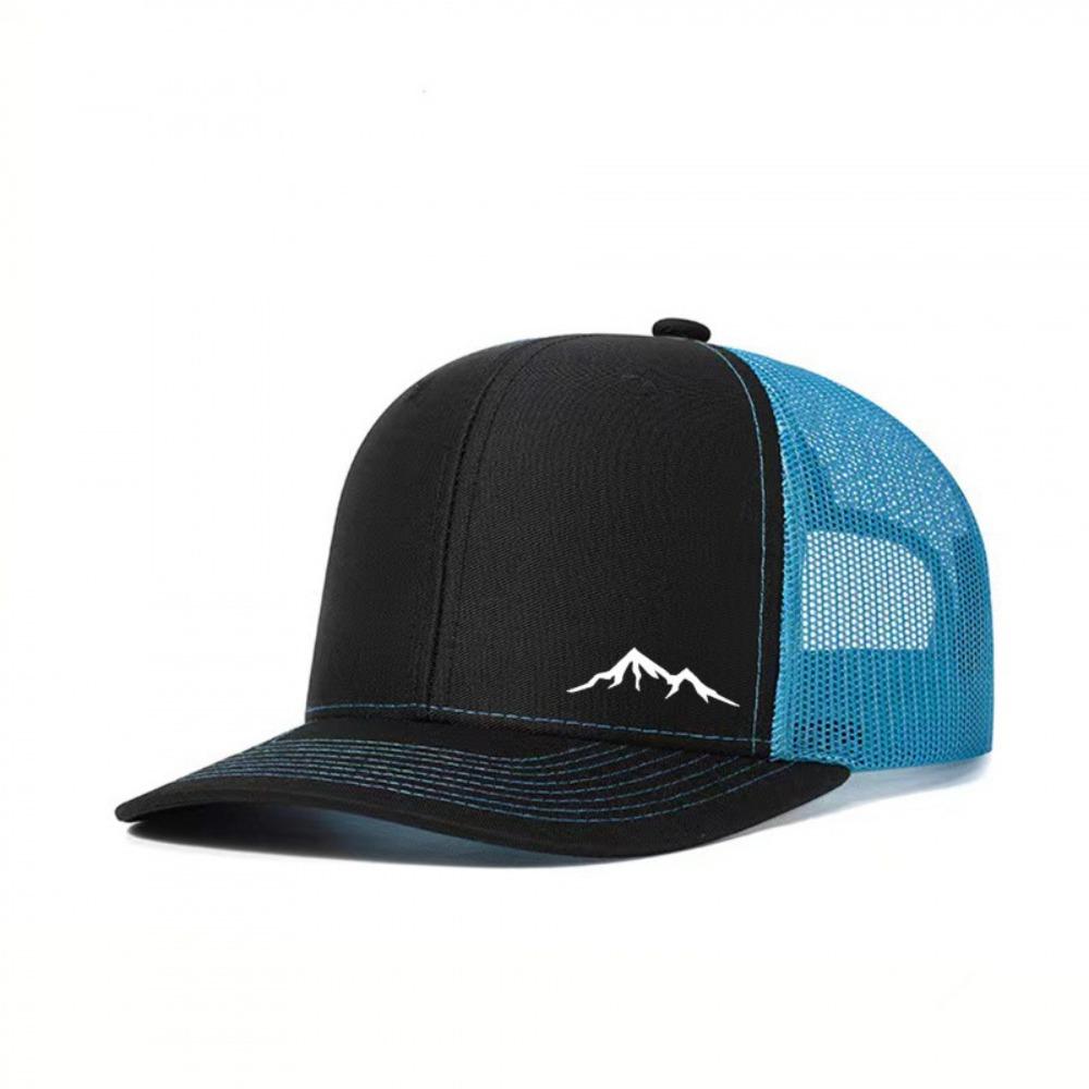 Flat Brim Quick-Drying Baseball Cap Breathable Snapback Hat Unisex Trucker Hat HipHop Style 8