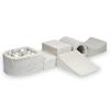 Foam Playground with Bridge Corduroy Beige 100 Balls: Transparent, White, Pearl, Light Gold, Opalescent
