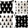 New Christmas Combination Pillowcase Home Sofa Decoration Cushion Pillowcase