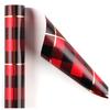1 Set Christmas Wrapping Paper Valentine's Day Birthday Gift Wrapping Paper New Year Plaid Gift Box Gift Decoration