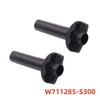 2PC New Black Rear Trim Panel Fastener Clip Screw Nut For Ford Mustang 2005-2009