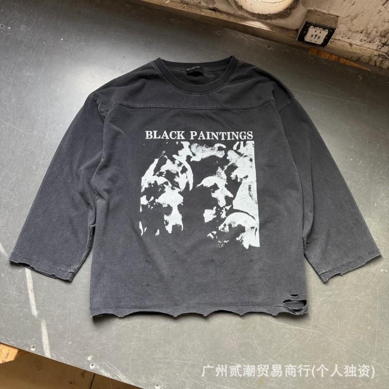 ERD Vintage Graphic Print Sweatshirt Loose Fit Teens Casual Wear