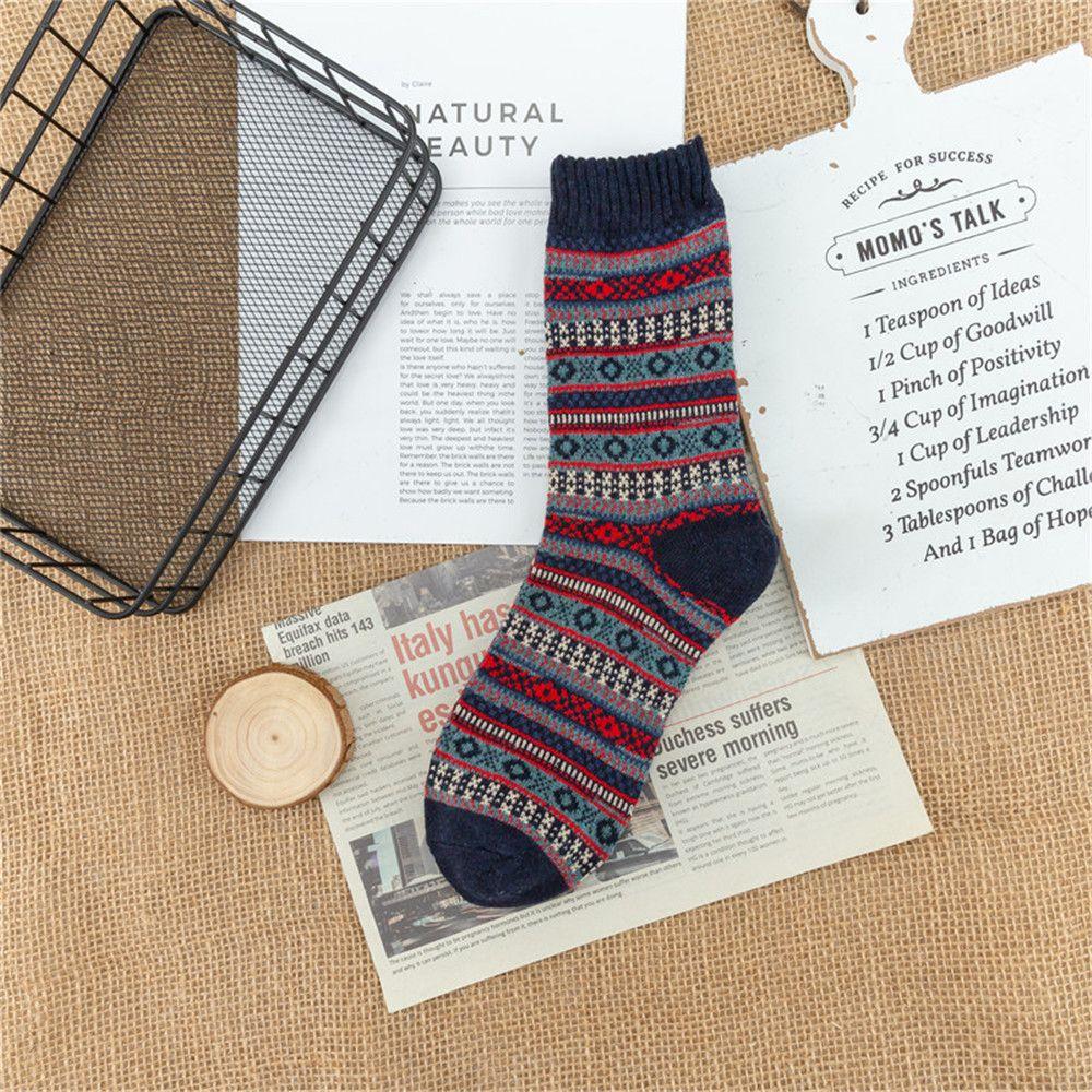 High Quality Soft Cozy Socks Hiking Men's Clothing Wool Socks Thick Knit Socks for Cold Weather Winter Warm