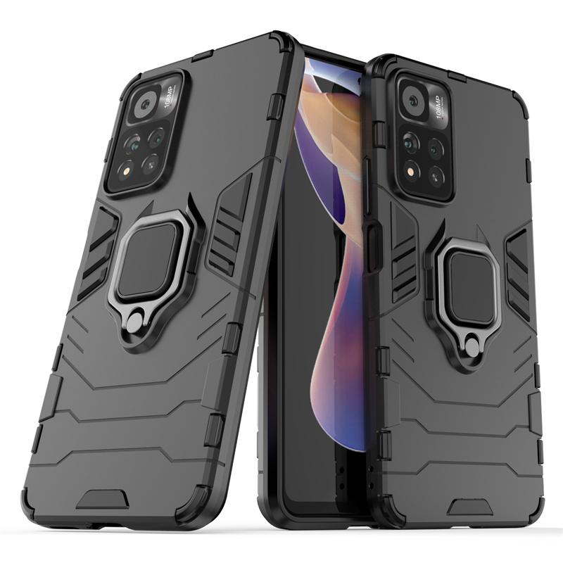 For Xiaomi Redmi Note 11 Pro Plus 5G Case Cover Redmi Note 11S 11 Pro Plus Capas PC Magnetic Holder Cover Redmi Note 11 Pro Plus