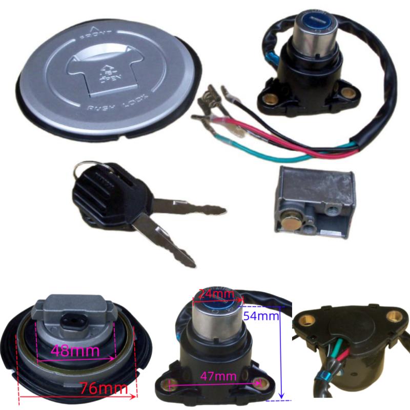 CG125 New Lock Set, Electric Lock, Front Lock, Power Switch, Key, Ignition Switch