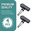 NEW-Tire Pressure Sensor Tire Pressure Monitor Sensor DE8T-1A180-AA TPMS Sensor For Ford Car TPMS Sensor 4PCS