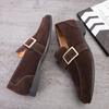 Men Casual Leather Shoes Fashion Brand Men Slip on Driving Shoes Breathable Business Dress Shoes Elegantes Man Loafers Moccasins