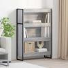Bookshelf Grey Sonoma 80 x 30 x 121 cm Particleboard