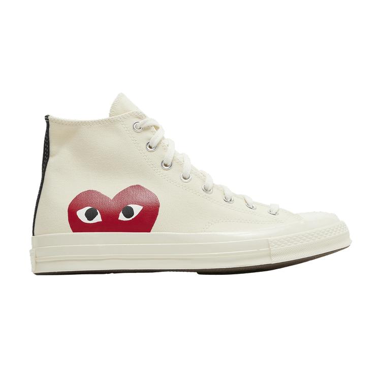 Comme des Garçons Play x Converse Chuck 70 High Milk 37.5