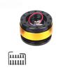 Car Modification Quick Release Steering Wheel Hub Adapter 6 Hole Snap Off Boss Kit Aluminium