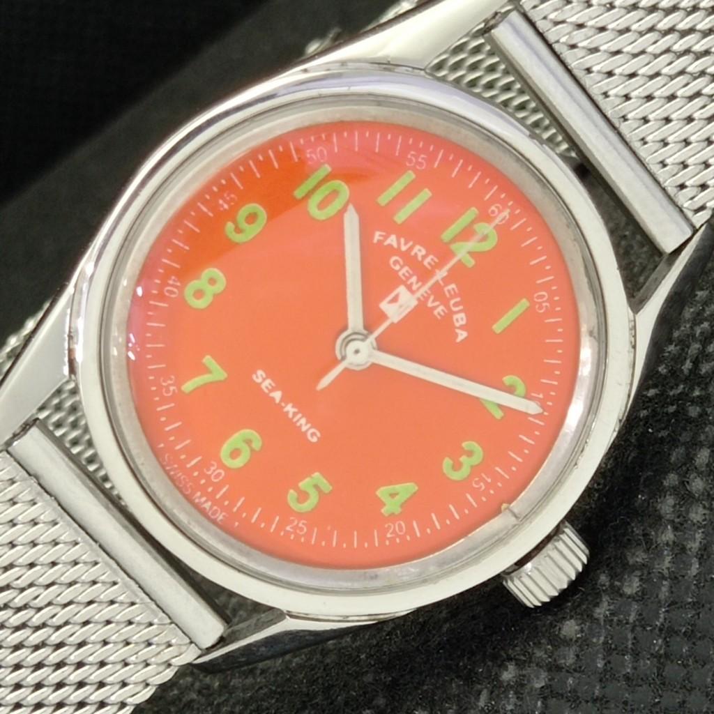 

Б/У FAVRE LEUBA SEA KING 253 ШВЕЙЦАРСКИЕ МУЖСКИЕ ЧАСЫ a310728-1 Sku589-a310728